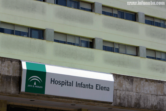 Imagen del Hospital Infanta Elena el pasado jueves