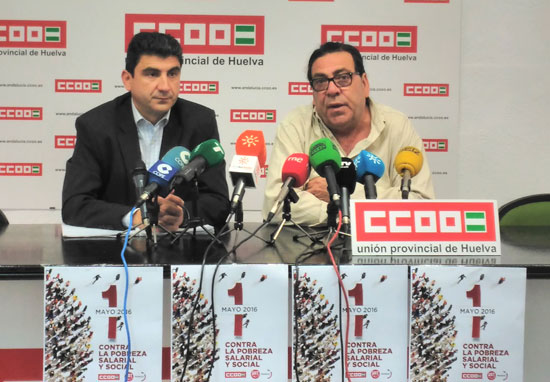 Emilio Fernández y Francisco Espinosa durante la rueda de prensa.