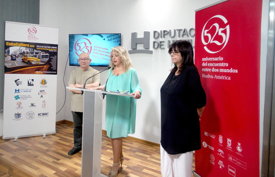 La diputada de Cultura, Lourdes Garrido, ha presentado una de las actividades que integran la programación diseñada por la Oficina del 525 aniversario del encuentro entre dos mundos.