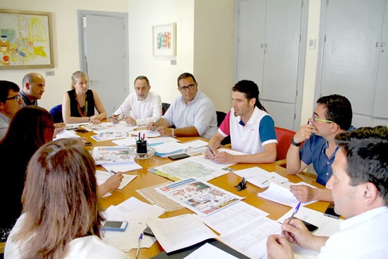 imagen de la reunión de coordinación.