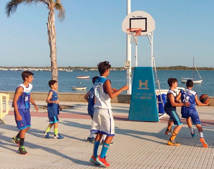 Jugadores en un partido.